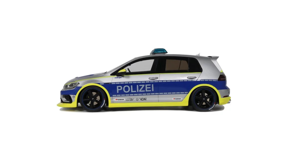 Ottomobile 1:18 Volkswagen Golf VII R Oettinger Polizei 2018 OT1117 Resin