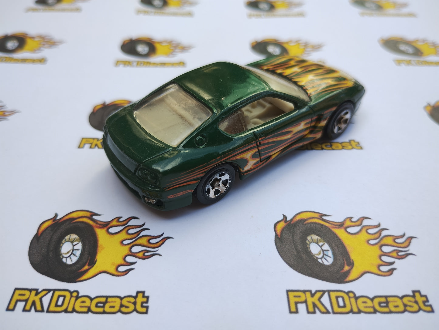 Hot Wheels 1999 Ferrari 456M Green Loose