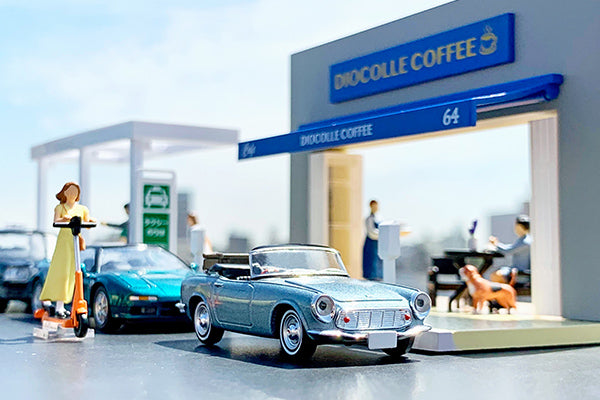 Tomica Limited Vintage 1:64 Diocolle 64 #Car Snap 21a Cafe Terrace