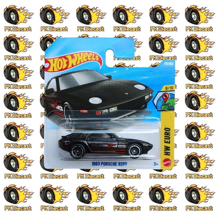 Hot Wheels 1:64 1983 Porsche 928S HW HW Euro 171/250 Short Card