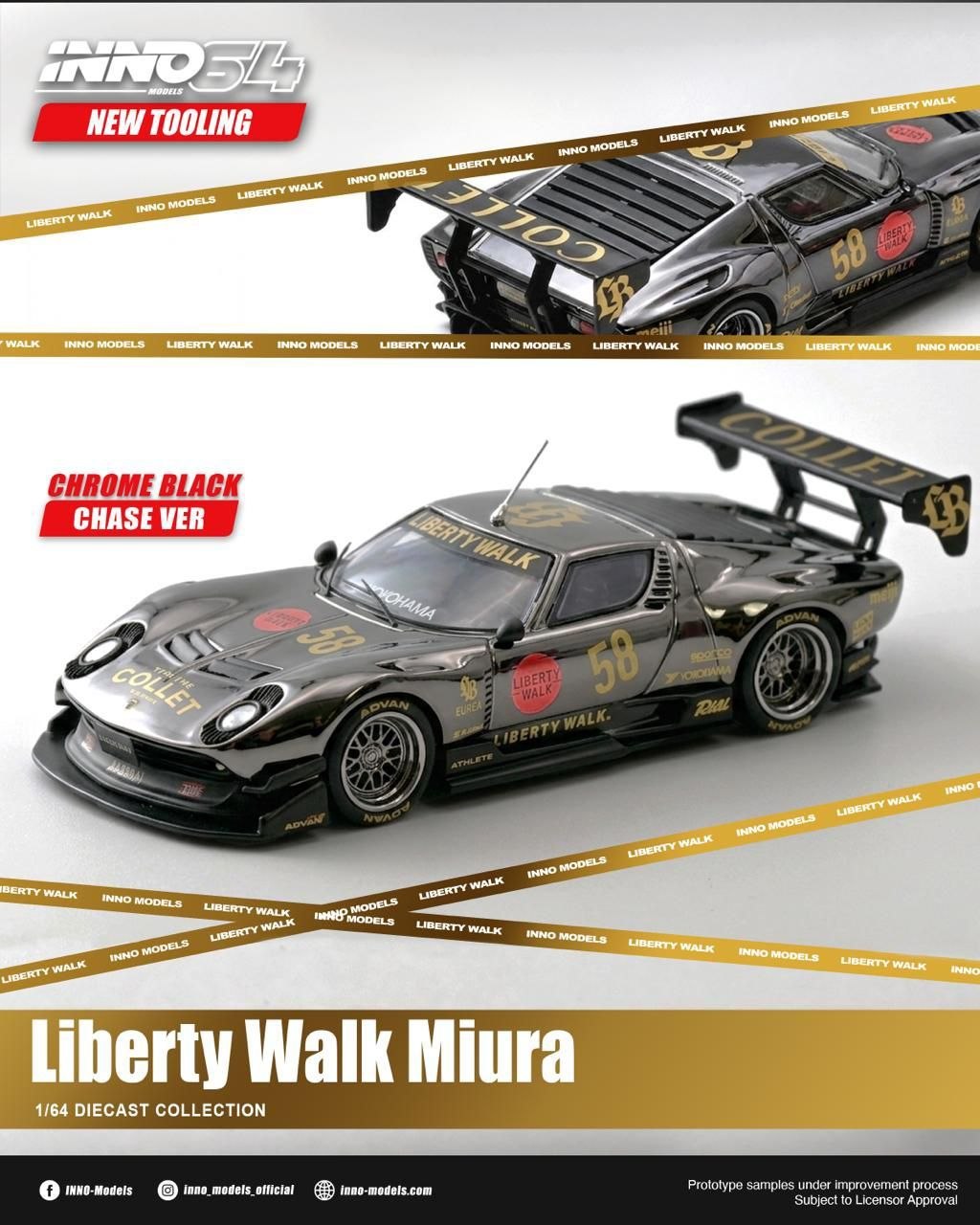 Inno64 LB-Silhouette WORKS Miura GT