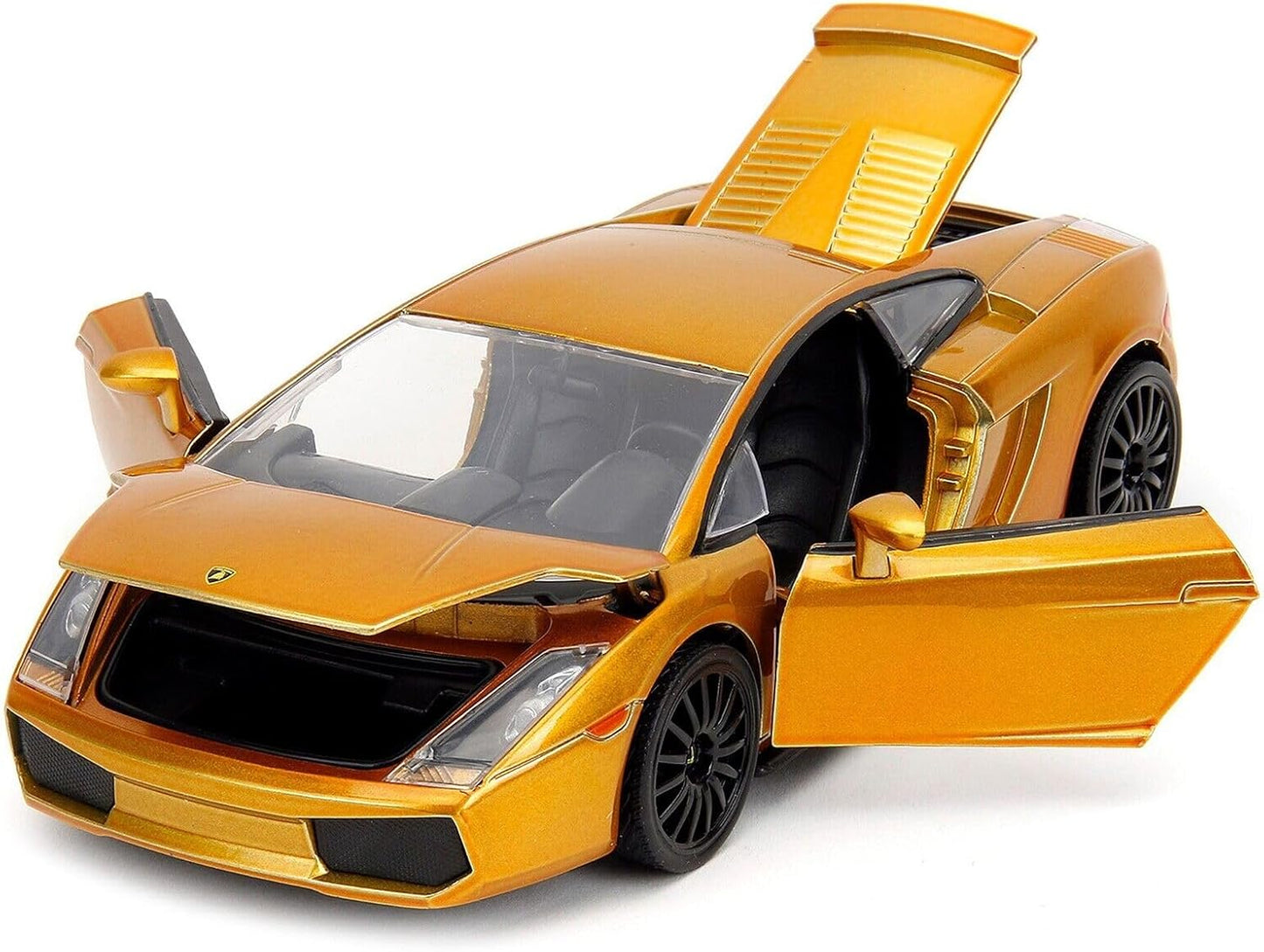 Jada Toys 1:24 Fast & Furious Roman's Lamborghini Gallardo Gold