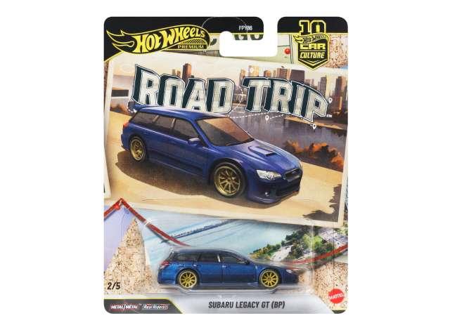 Hot Wheels 1:64 2026 Car Culture Subaru Legacy GT (BP) *Road Trip* Blue