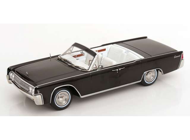 KK Scale 1:18 1963 Lincoln Continental Convertible *Bad Boys* Black