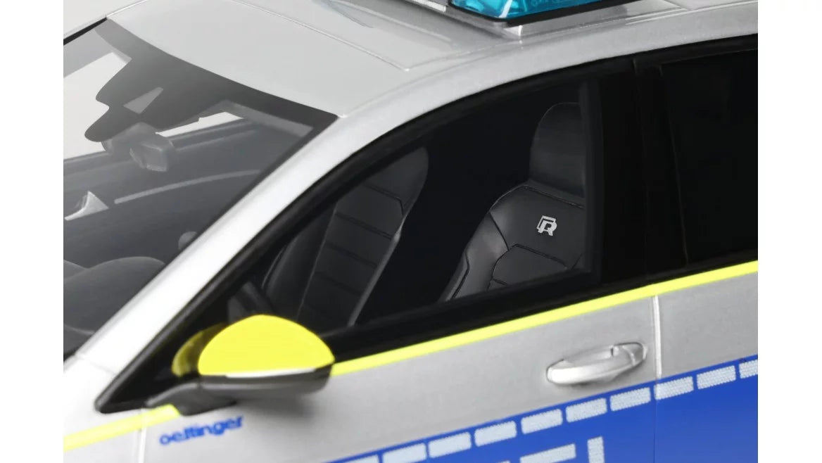 Ottomobile 1:18 Volkswagen Golf VII R Oettinger Polizei 2018 OT1117 Resin