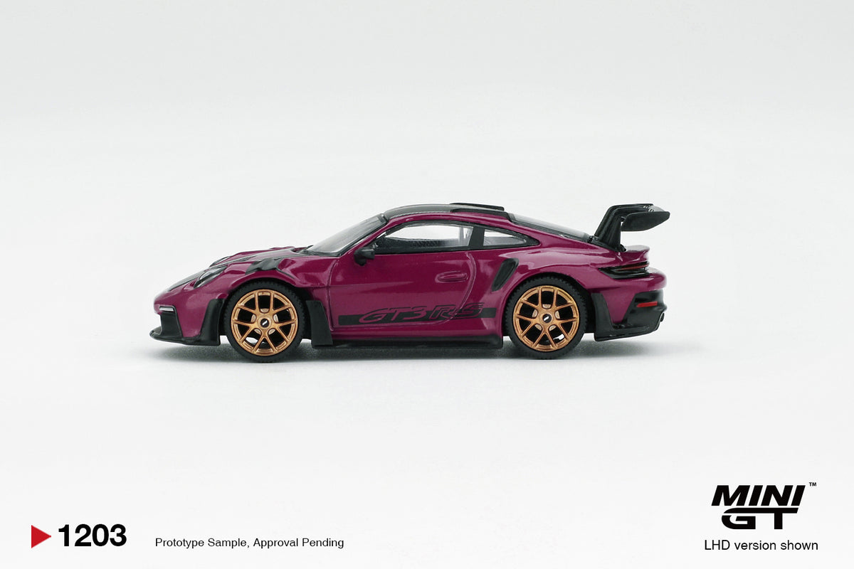 Mini GT 1:64 Porsche 911 (992.1) Rubystone Red Set