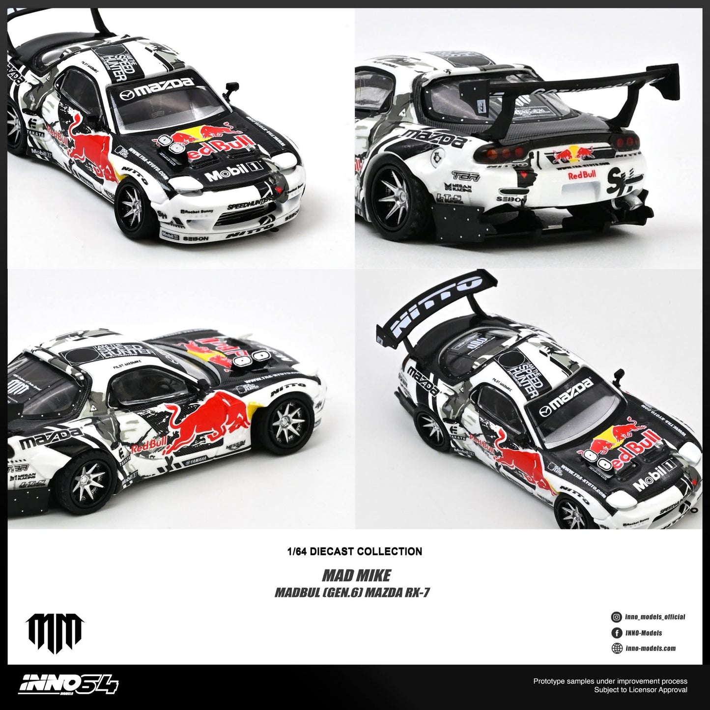 Inno64 Mazda RX-7 Mad Mike *Madbul Gen6*
