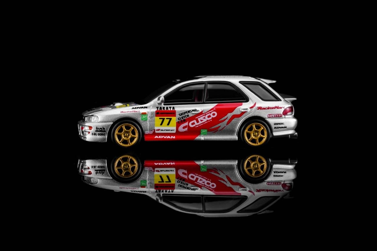 MotorHelix 1:64 Subaru Licensed Product - lmpreza Wagon WRX STi Version VI
