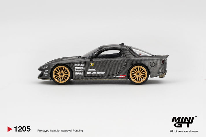Mini GT 1:64 Mazda RX-7 RE-Amemiya Matsukiyo KOKU 3 Rotor NA-7 TAS 2025 Best Tuned Car Award #1205