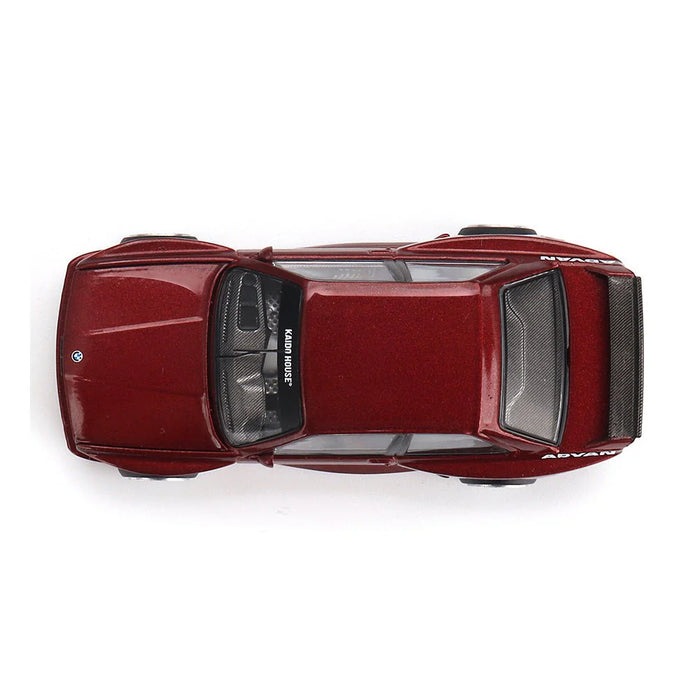 Kaido House x MiniGT 1:64 BMW M3 (E30) KAIDO GT V1 Calypso Red Metallic - KHMG162