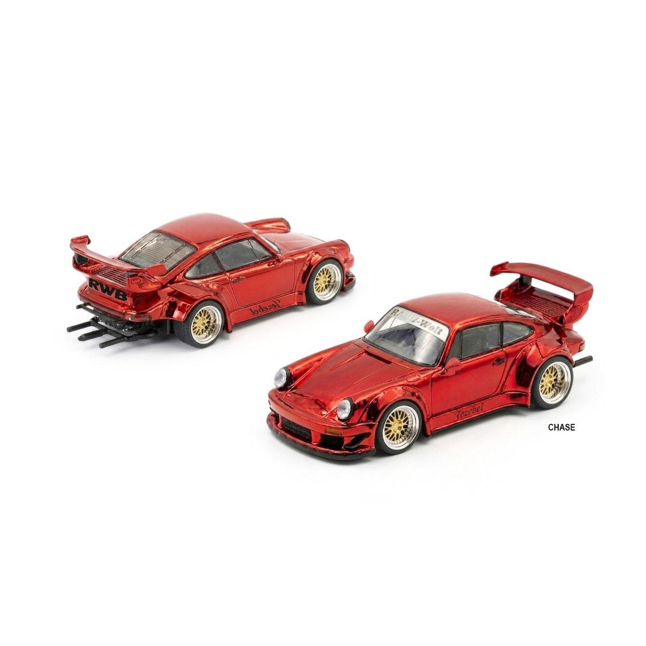 Pop Race 1:64 RWB 930 Red *Enigma Exclusive*