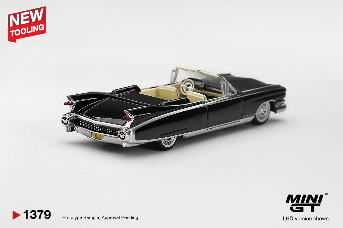 Mini GT 1:64 Cadillac Eldorado Biarritz 1959 Black #1379