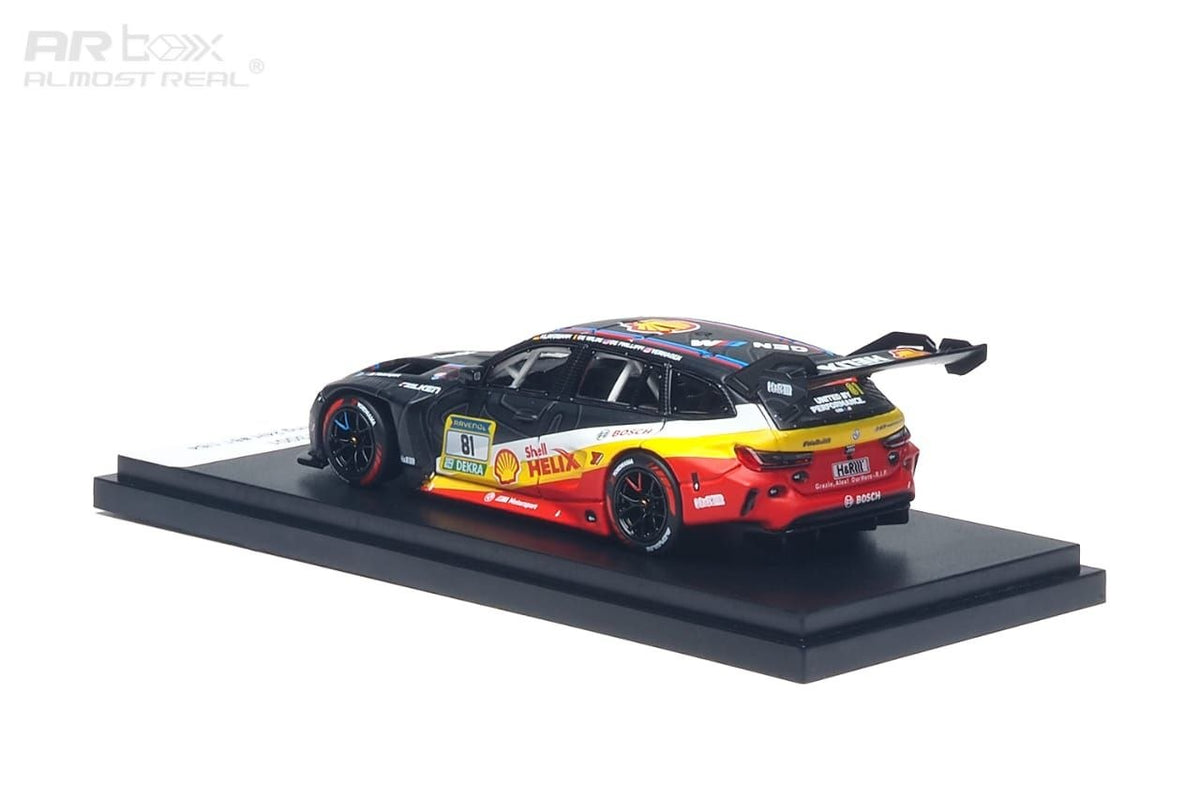 AR Box Almost Real 1:64 BMW G81 M3 Touring Nurburgring 24hrs Schubert Motorsport(GER) #81 Livery (630013001) *New Tooling*