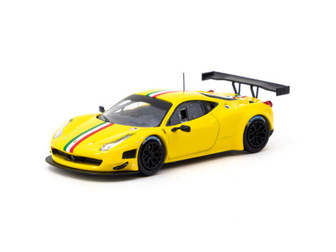 Tarmac Works 1:64 Ferrari 458 Italia GT3 Yellow Road64