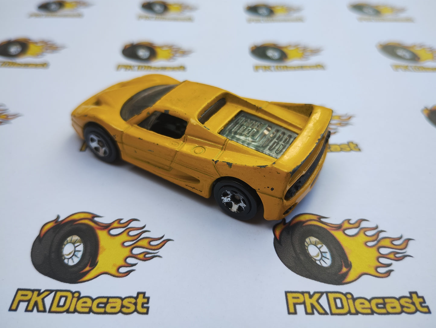 Hot Wheels 1999 Ferrari F50 Yellow Loose