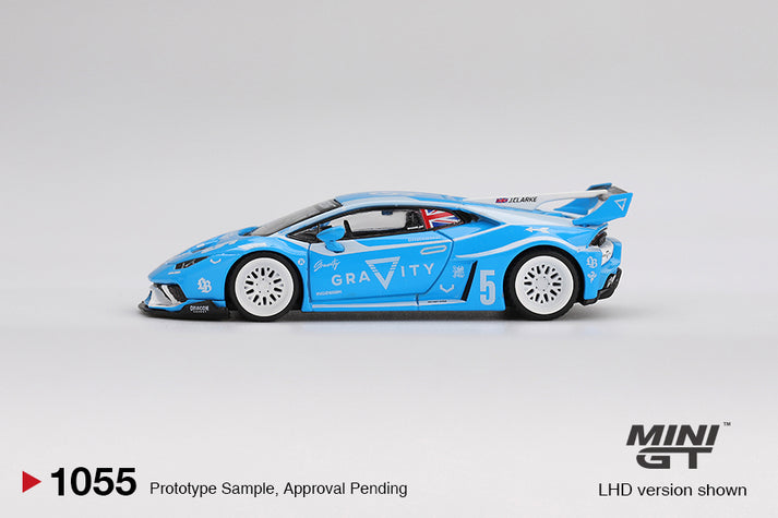 Mini GT 1:64 Mini GT LB-Works Lamborghini Huracán GT GRAVITY (RHD) #1055