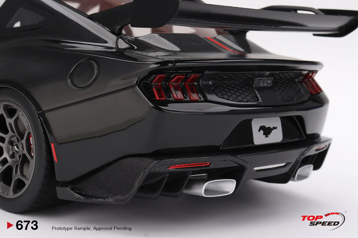 Top Speed 1:18 Ford Mustang GTD Shadow Black TS0673