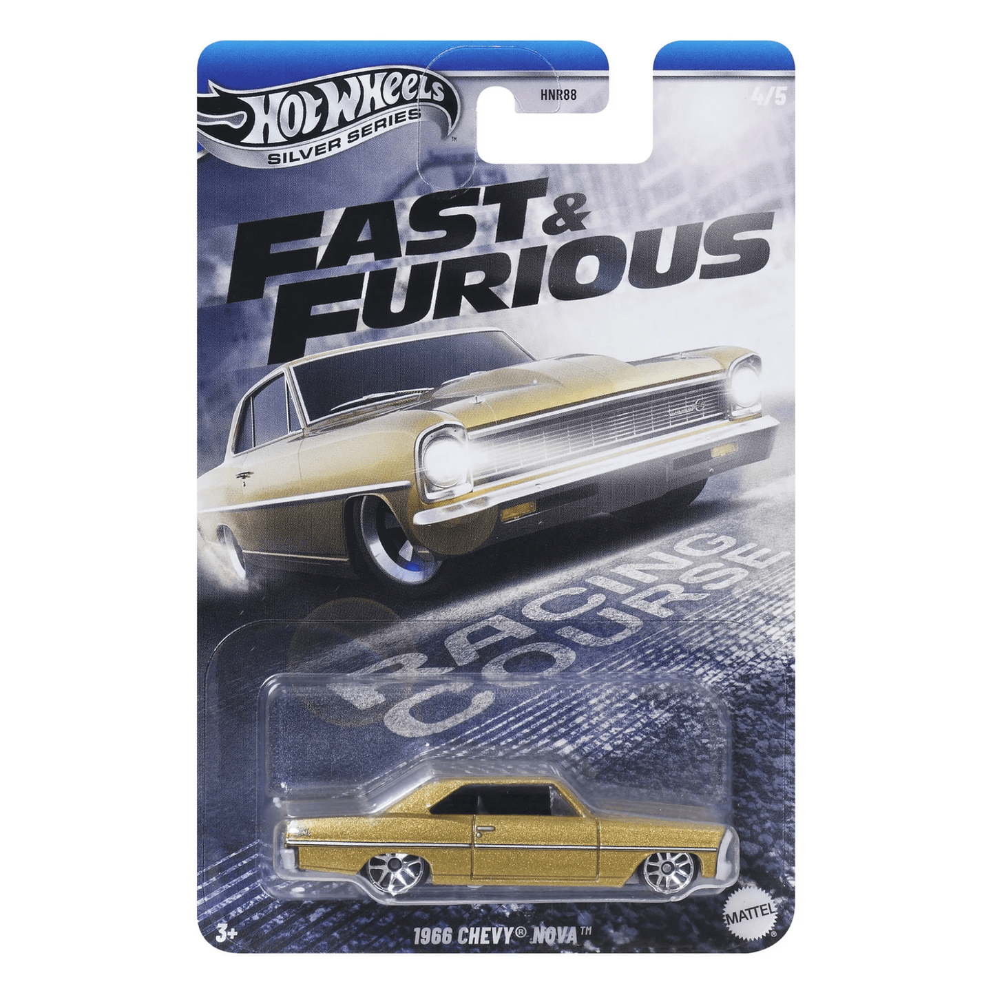 Hot Wheels Fast and Furious Racing Course 1966 Chevy Nova 4/5