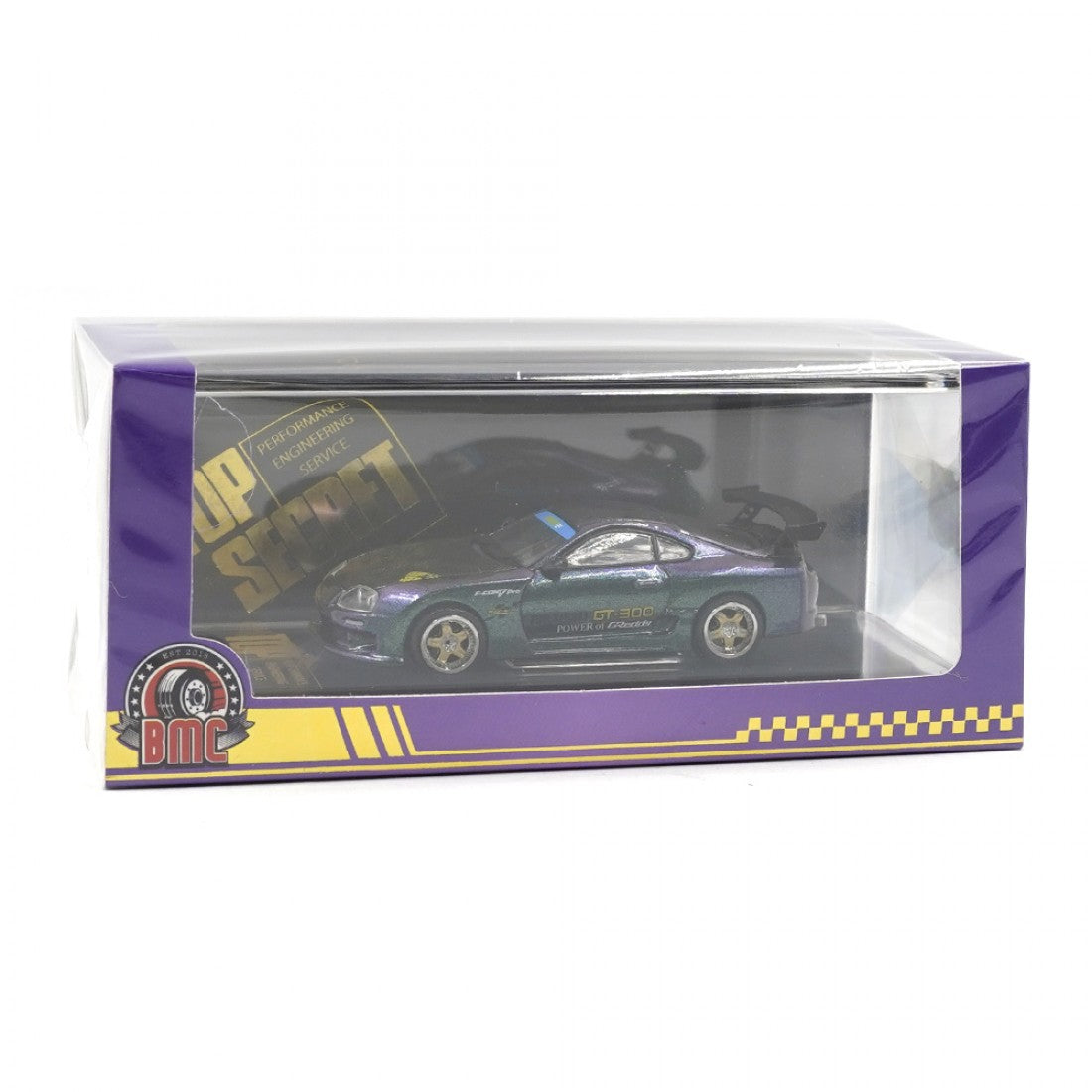 BM Creations 1:64 Toyota Supra Top Secret *Australia Limited* Chameleon Purple BM64B0432