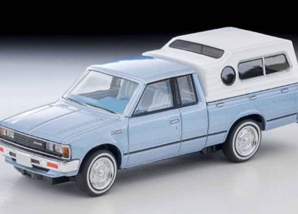 Tomica Limited Vintage 1:64 Nissan Truck King Cab US Spec Blue Mist