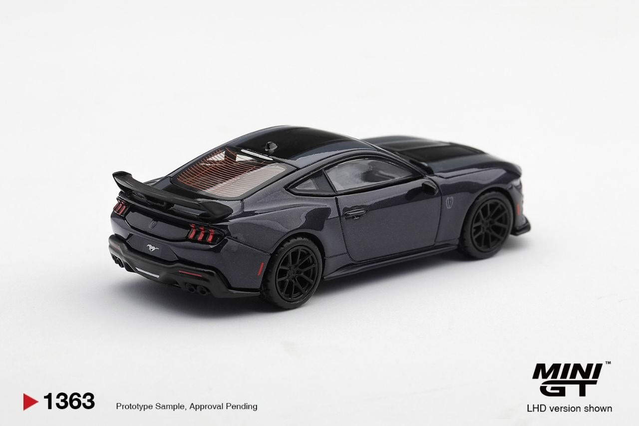 Mini GT 1:64 Ford Mustang Dark Horse Blue Ember #1363