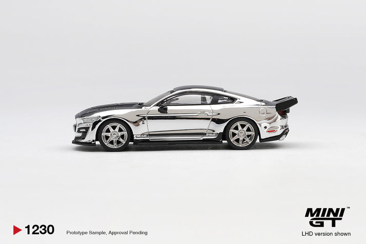 Mini GT 1:64 2020 Shelby GT500 Dragon Snake Concept Chrome Silver (LHD) #1230