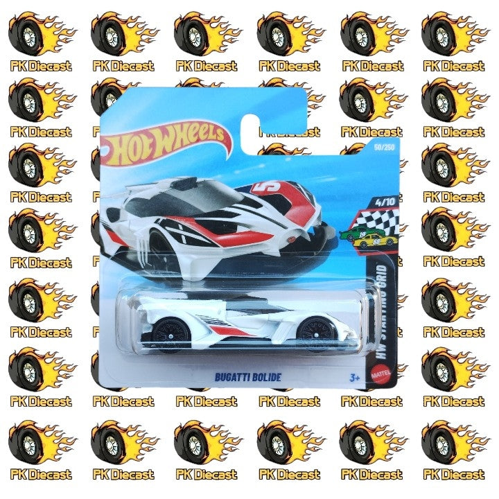 Hot Wheels 1:64 2024 Bugatti Bolide HW Starting Grid 50/250 Short Card