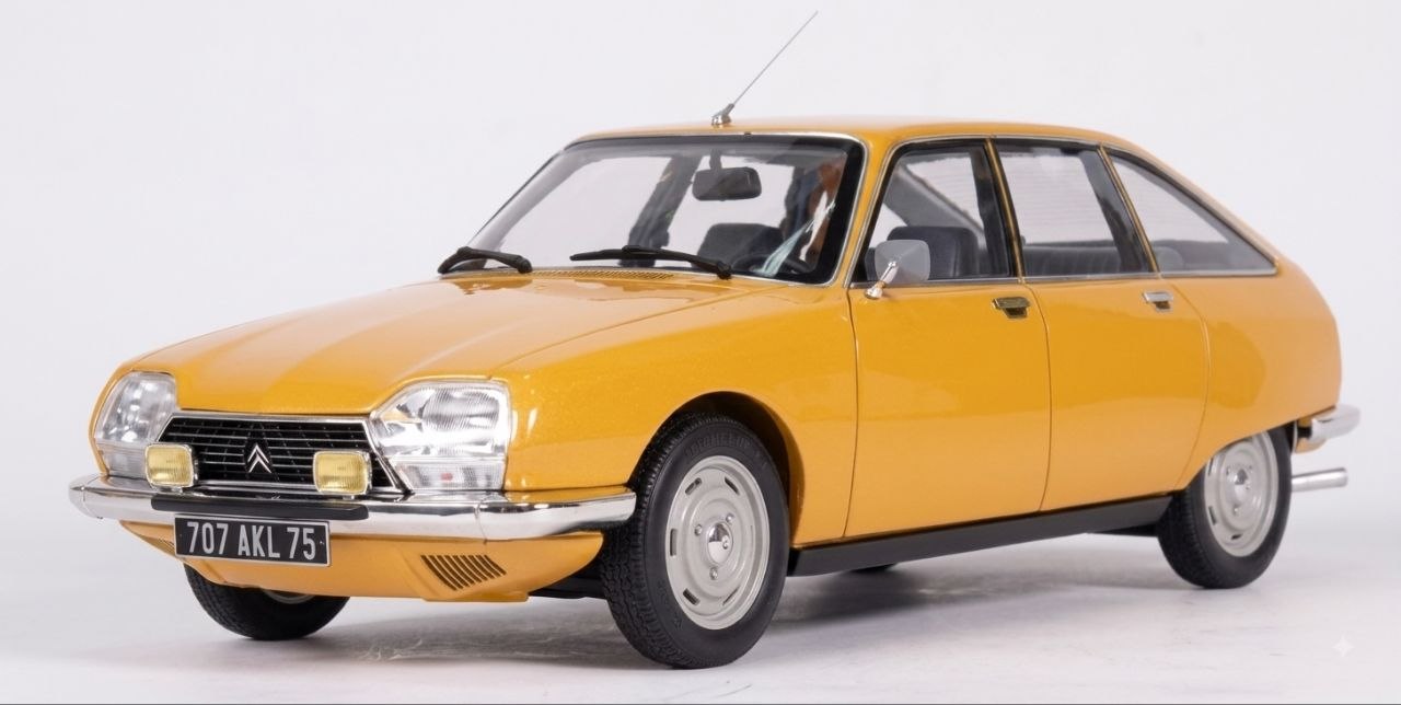 Ottomobile 1:18 1974 Citroen GS X2 *Resin Series* Jaune Hélianthe