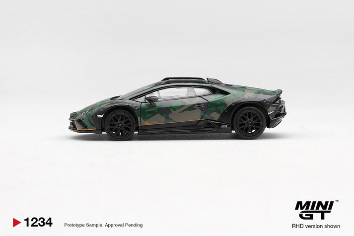 Mini GT 1:64 2025 Lamborghini Huracan Sterrato All Terrarin 4 Car Set (LHD)