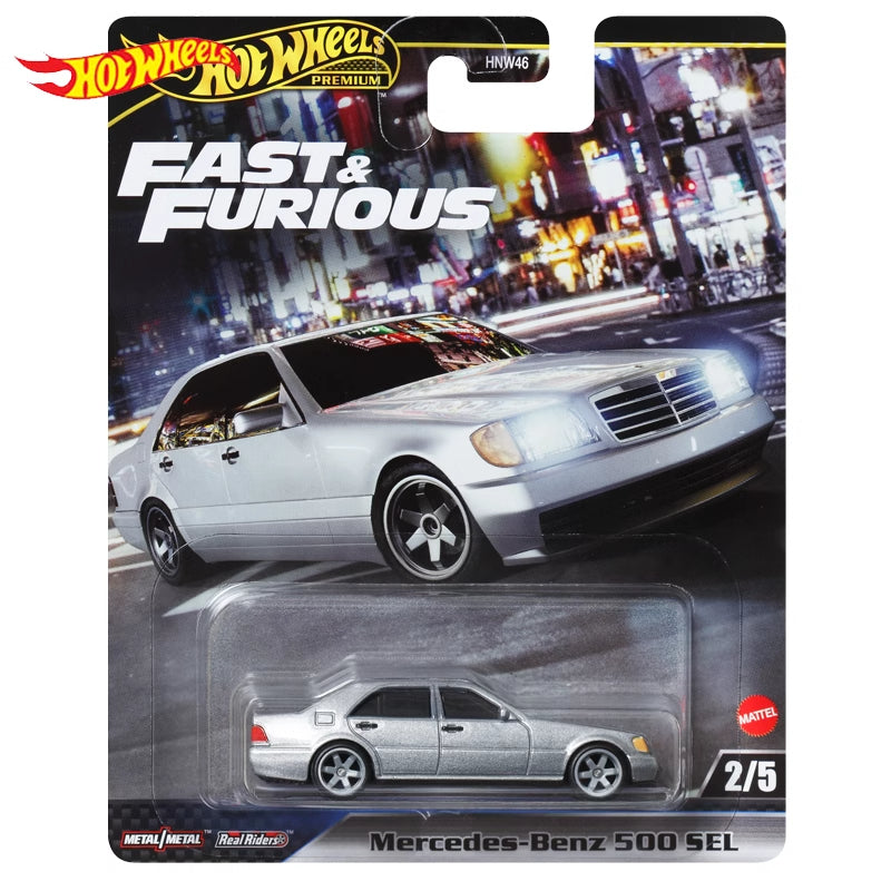 Hot Wheels 1:64 Fast & Furious Mercedes-Benz 500 SEL Premium 2/5