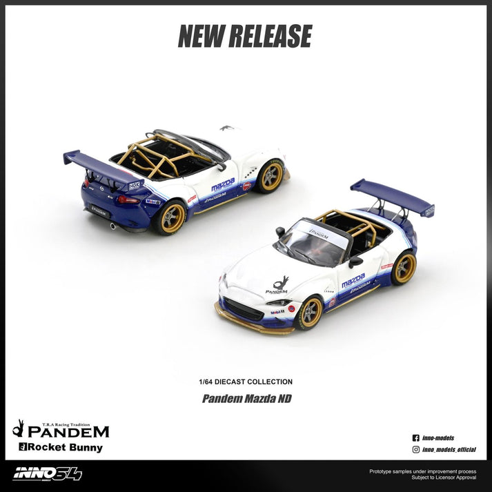 Inno64 Mazda MX-5 (ND) Miata "PANDEM ROCKET BUNNY" V1.0