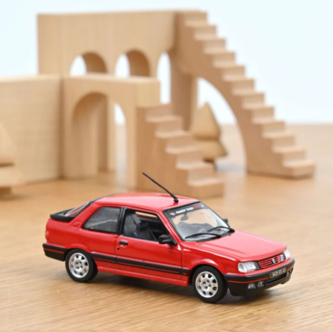 Norev 1:43 1987 Peugeot 307 GTI Vallelunga Red