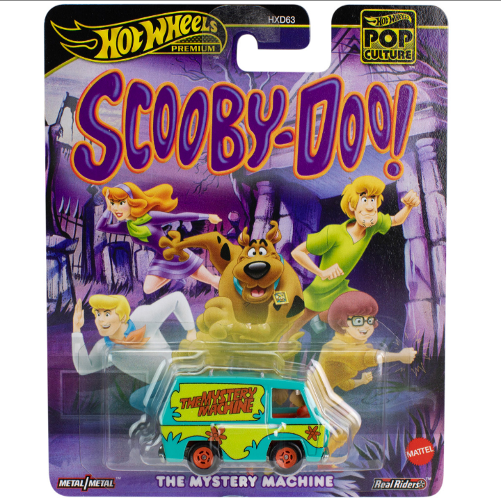 Hot Wheels 1:64 The Mystery Machine Pop Culture