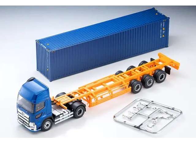 Tomica Limited Vintage 1:64 Hino Profia 40ft Marine Container Trailer Toho Vehicle TC36H1C34 Blue