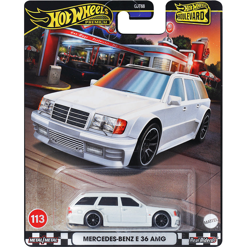 Hot Wheels 1:64 Mercedes-Benz E 36 AMG Boulevard Premium #115