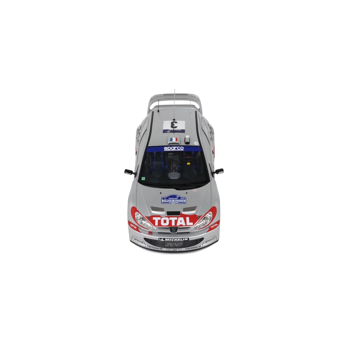 Ottomobile 1:18 Peugeot 206 WRC Tour de Corse 2002