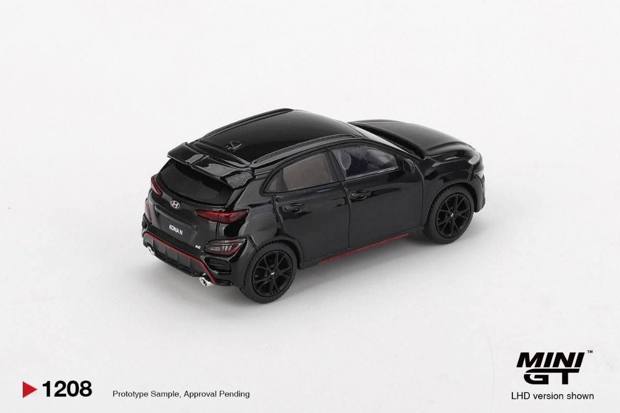 Mini GT 1:64 2022 Hyundai Kona N Phantom Black #1208