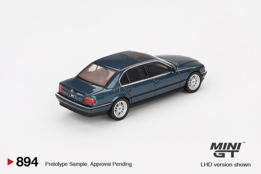 Mini GT 1:64 BMW 750IL Sorrento Blue Metallic #894