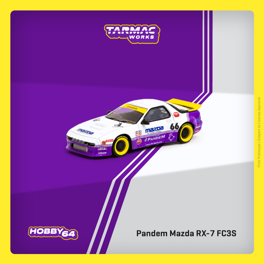 Tarmac Works 1:64 Pandem Mazda RX-7 FC3S
