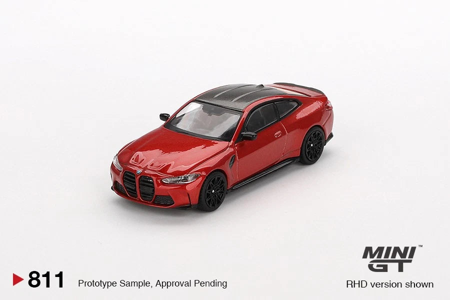 Mini GT BMW M4 Competition (G82) Sakhir Orange RHD 1:64