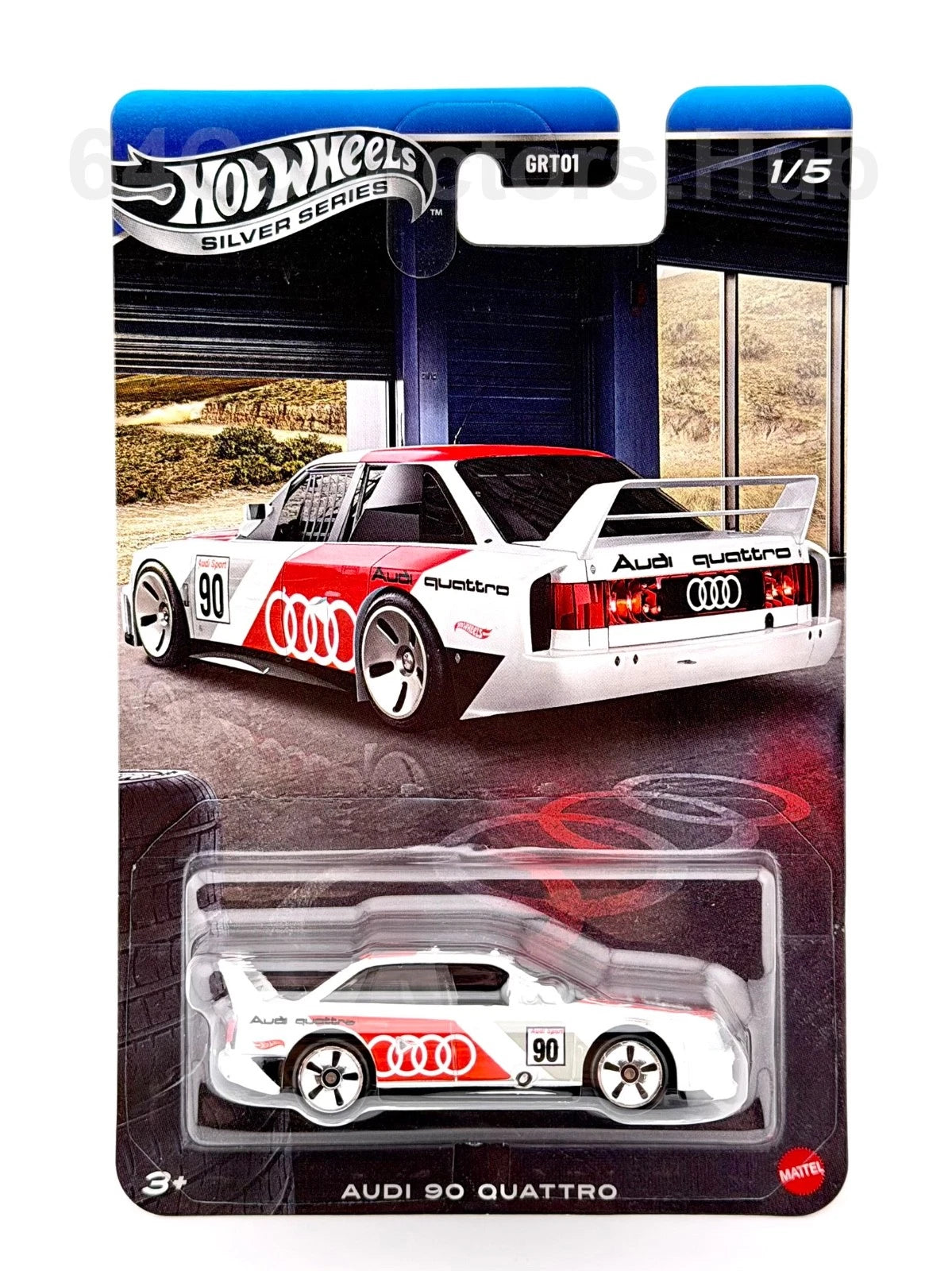Hot Wheels 1:64 Silver Series Audi 90 quattro 1/5