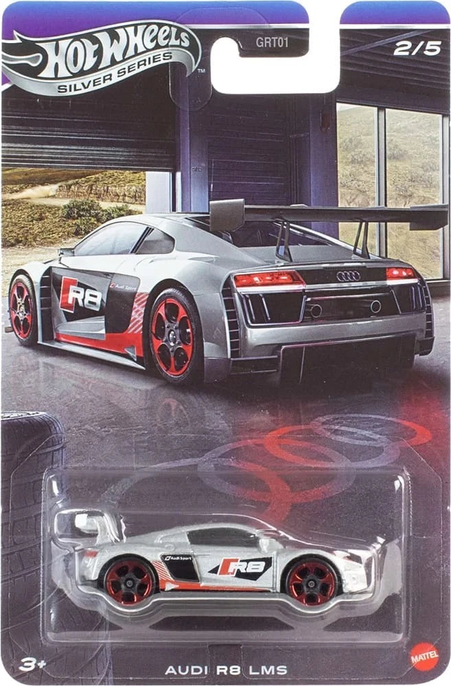 Hot Wheels 1:64 Silver Series Audi R8 LMS 2/5