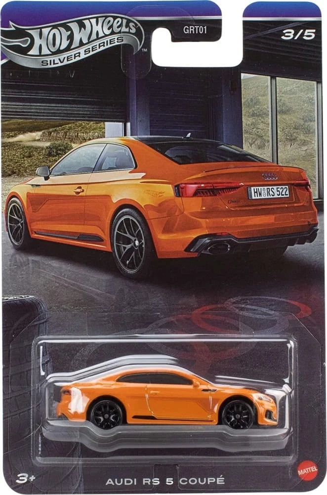 Hot Wheels 1:64 Silver Series Audi RS 5 Coupe 3/5