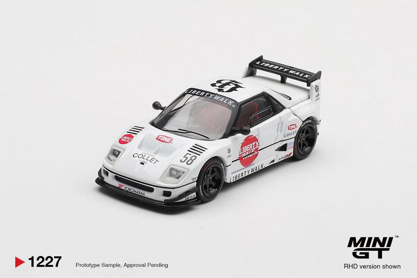 Mini GT 1:64 Mazda AZ-1 Liberty Walk LB40 Lb-Hinomaru #1227
