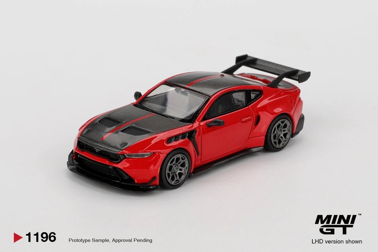 Mini GT 1:64 Mini GT 1:64 Ford Mustang GTD Race Red #1196