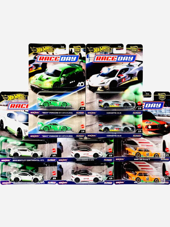 Hot Wheels 1:64 Car Culture 2024 Race Day 2 Factory Sealed Case 961D