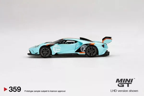 Mini GT 1:64 Ford GT MKII #002 Gulf #359 Blister Packaging