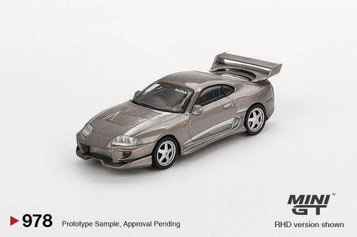 Mini GT Toyota Supra VeilSide Combat V-11 Combat Grey RHD MGT00978-R 1:64