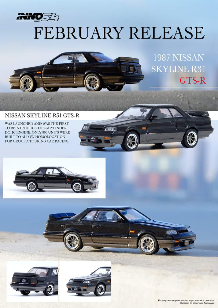 Inno64 Nissan Skyline GTS-R (R31)