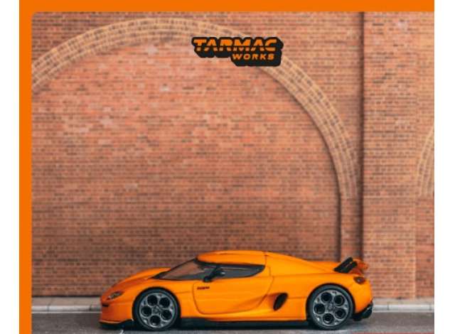 Tarmac Works 1:64 Koenigsegg CC850 Orange